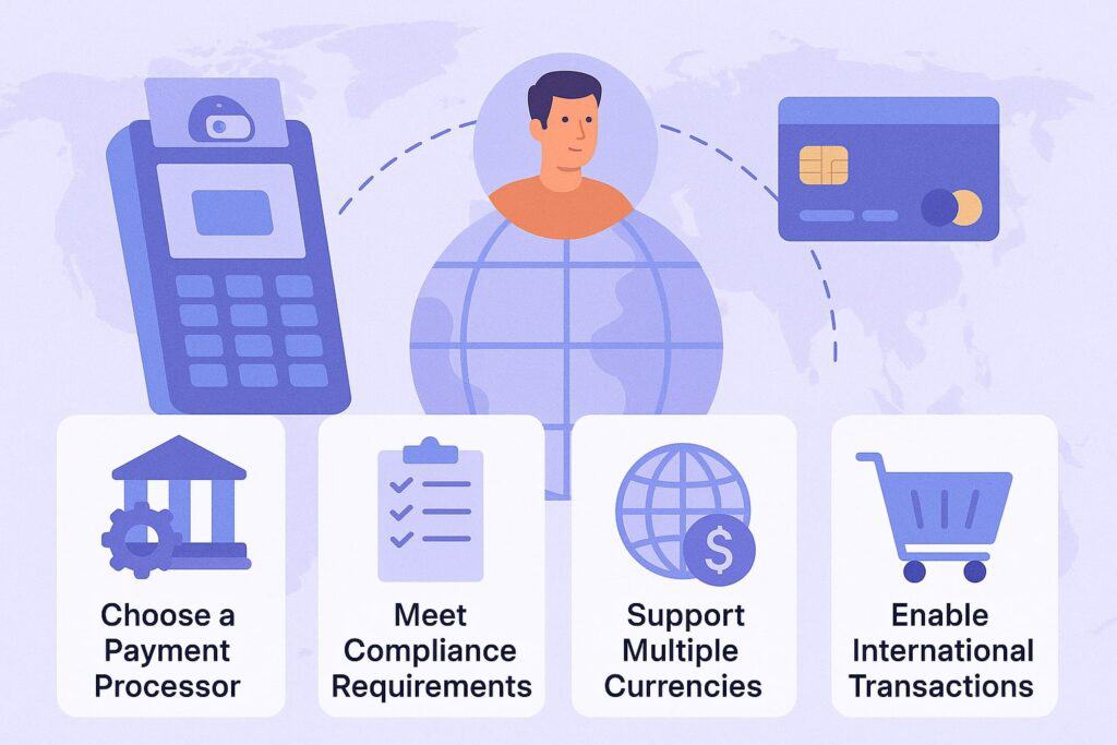 How to Set Up International Card Processing for Your Business