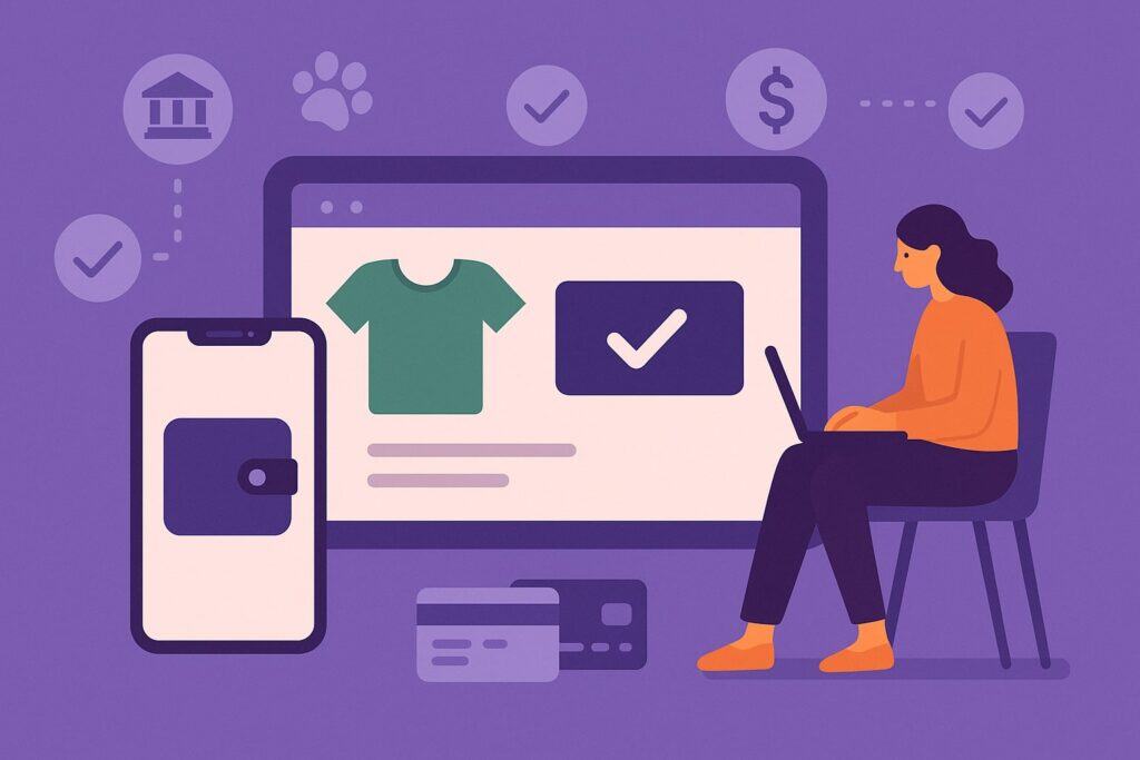 Offer account-to-account (A2A) checkout and local wallets where your buyers already are