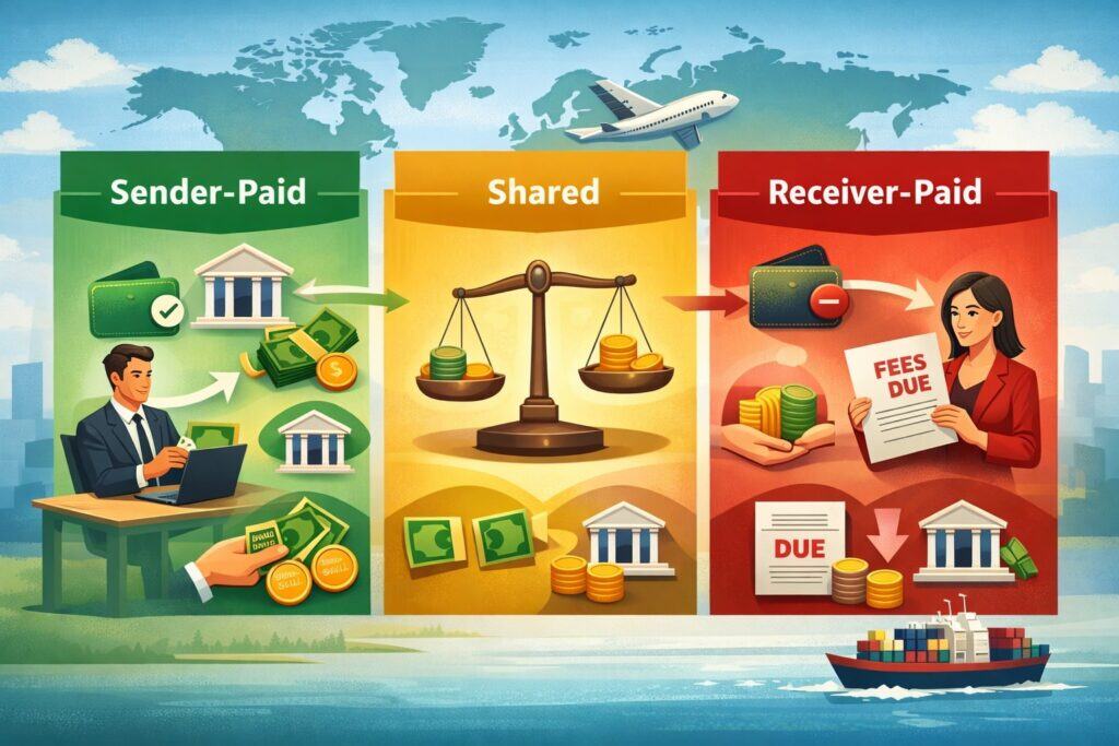 Charge Codes and Who Pays: Sender-Paid vs Shared vs Receiver-Paid