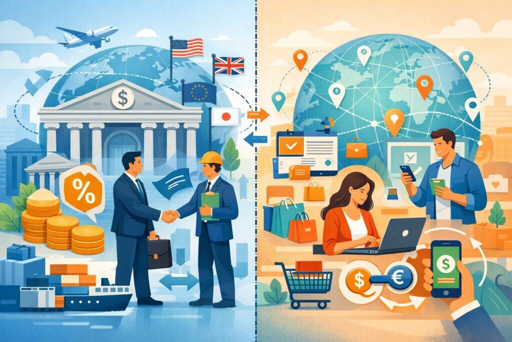 Cross Border Fees in Bank Rails and Account-to-Account Payments: B2B vs B2C Reality