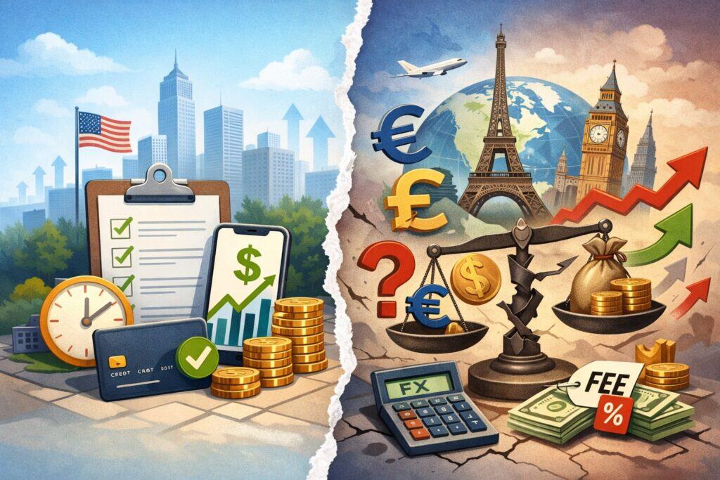 Fees and FX: Why Pricing Looks Predictable Domestically and Messy Cross-Border