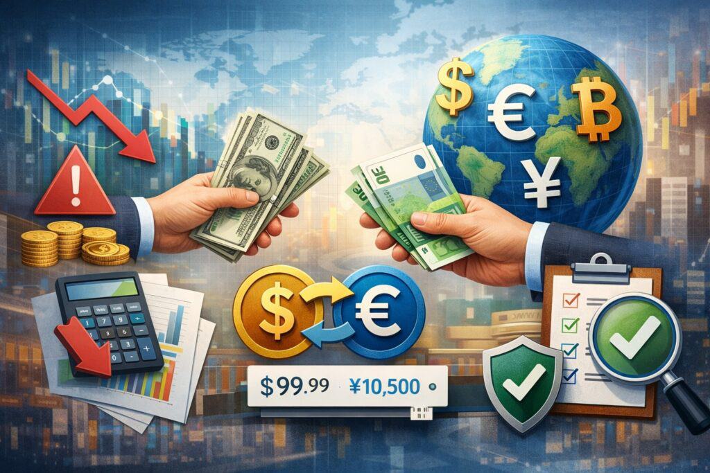 FX risk, currency conversion, and pricing integrity