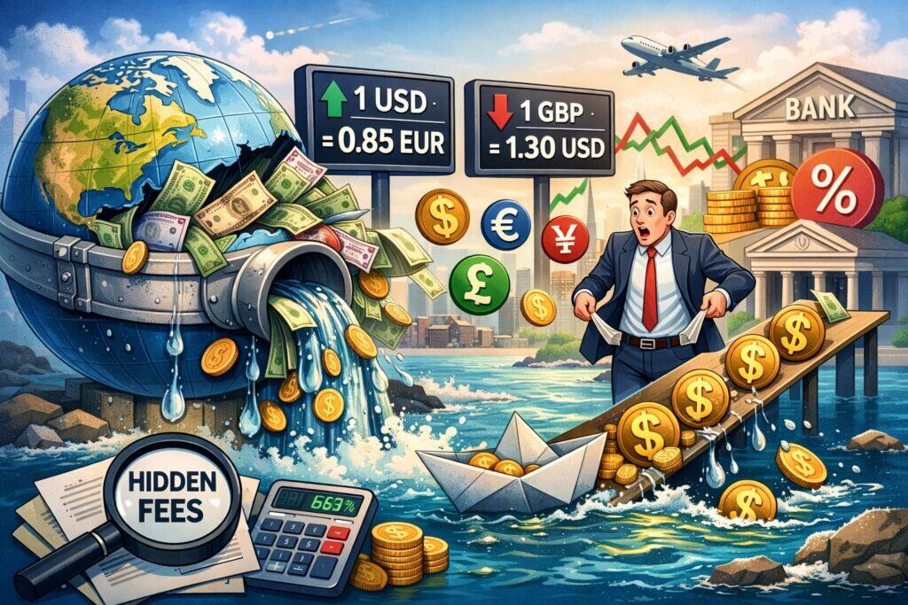 The Biggest Money Leak: Exchange Rate Markups and FX Spreads