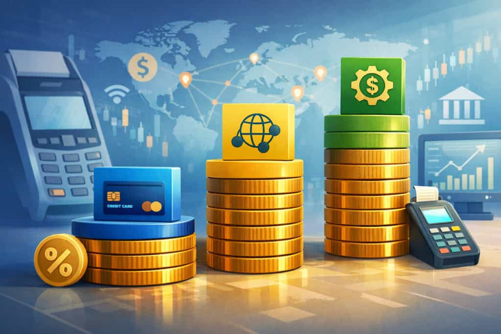 The full stack of costs: interchange, network assessments, and processor markup