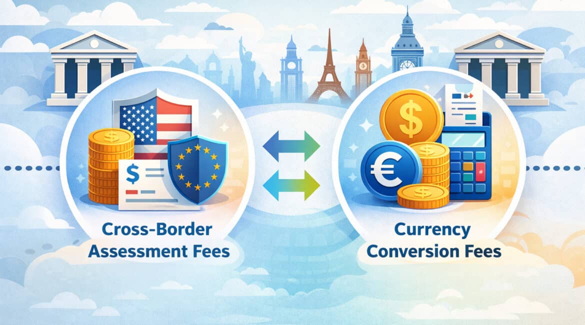 Cross-Border Assessment Fees vs Currency Conversion Fees: What’s the Difference?