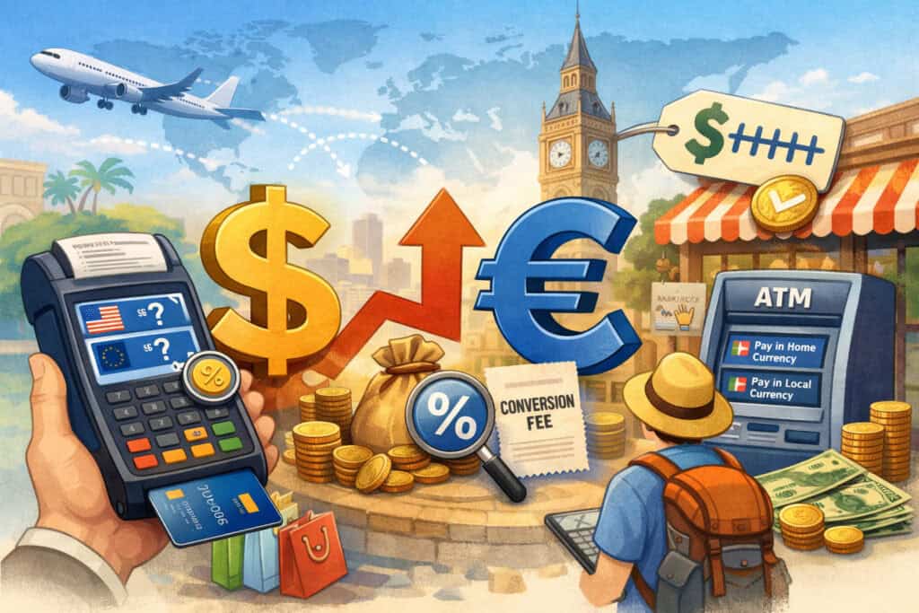 How DCC fees work in international payments (and where the markup hides)