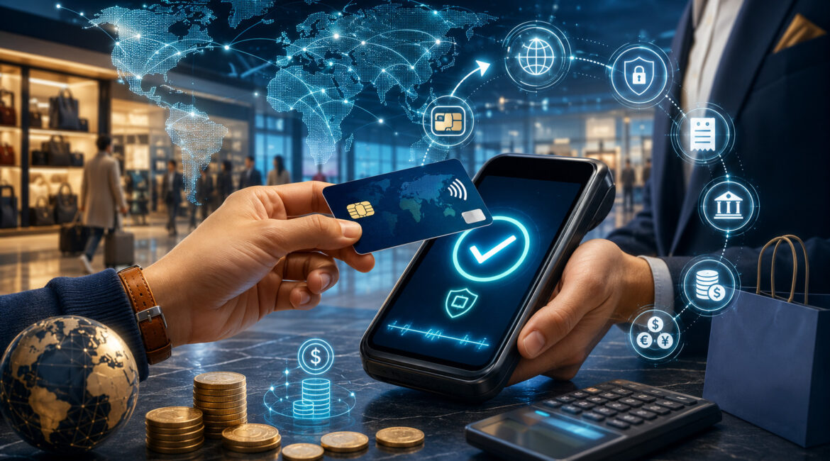 International card authorization costs and secure payment processing