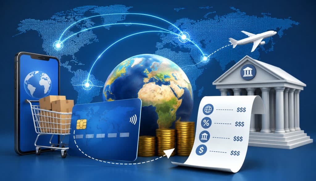 Cross-border fees in ecommerce transactions